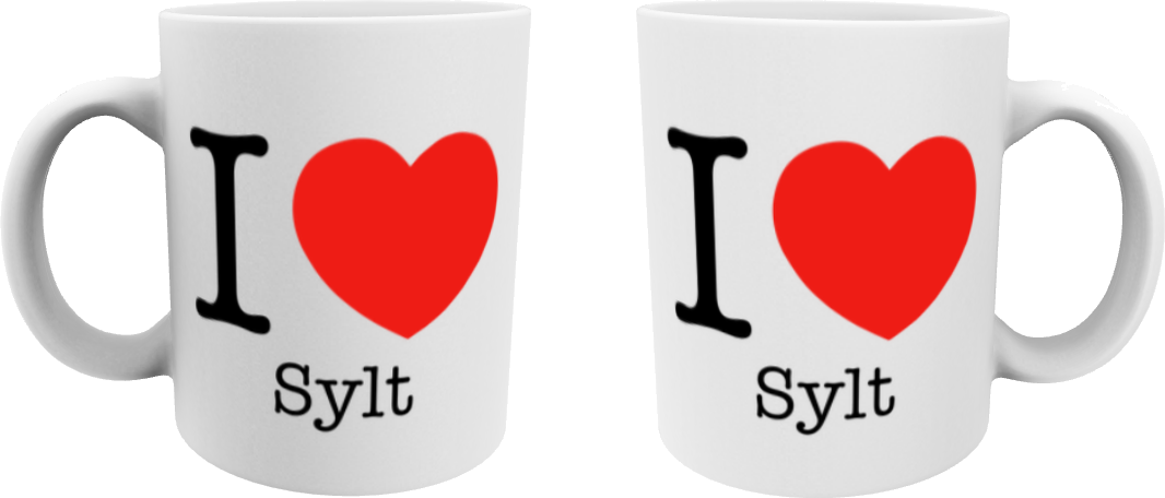 Tasse "I Love Sylt"