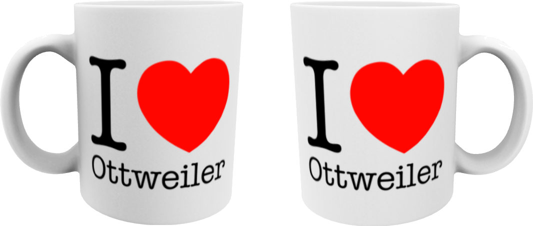 Tasse "I Love Ottweiler"