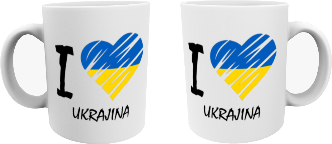 Tasse "I Love Ukrajina"