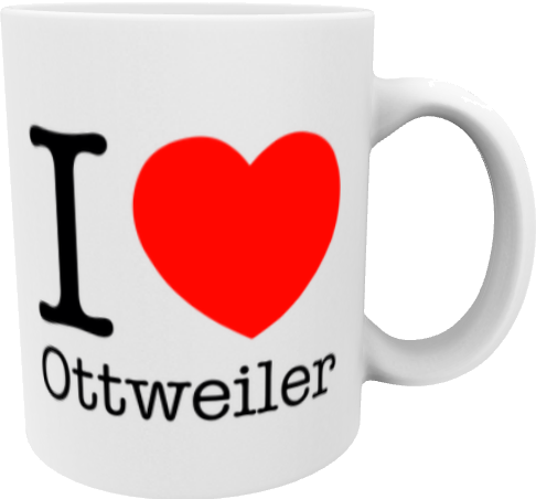 Tasse "I Love Ottweiler"