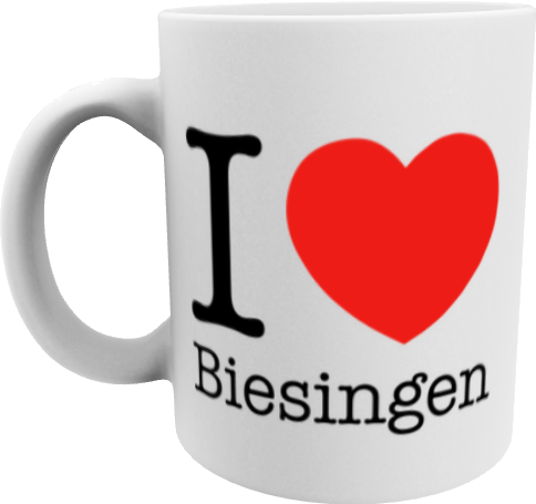 Tasse "I Love Biesingen"