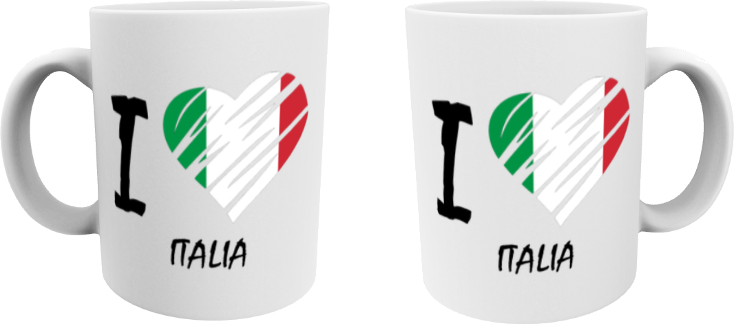 Tasse "I Love Italia"