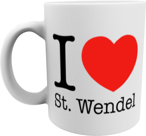 Tasse "I Love St. Wendel"