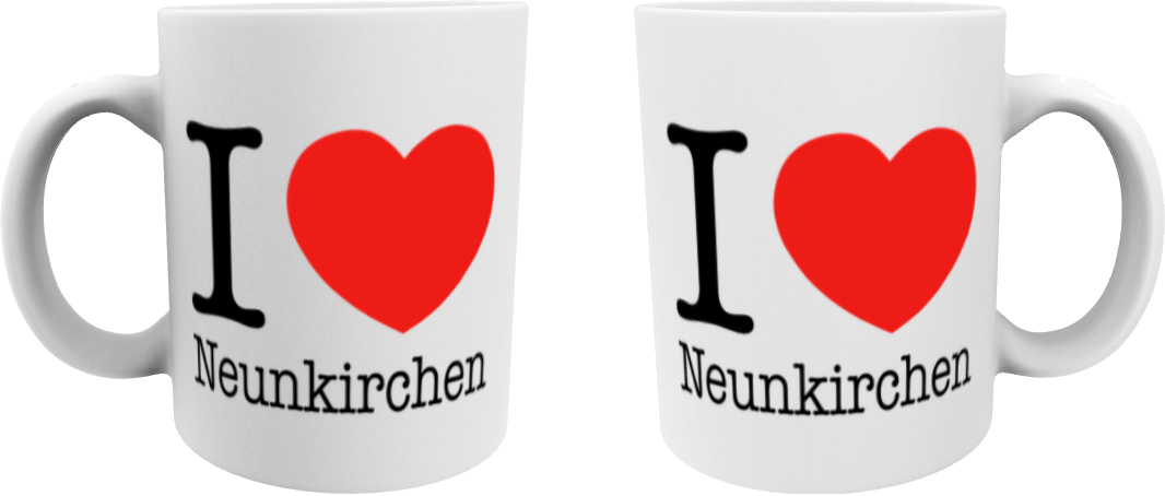 Tasse "I Love Neunkirchen"