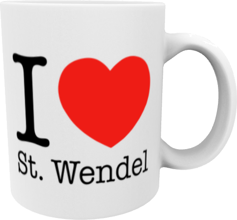 Tasse "I Love St. Wendel"