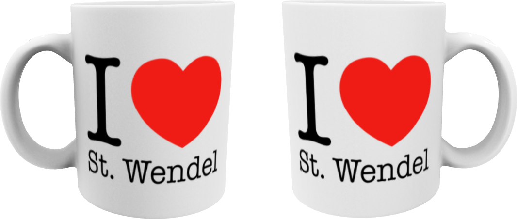 Tasse "I Love St. Wendel"